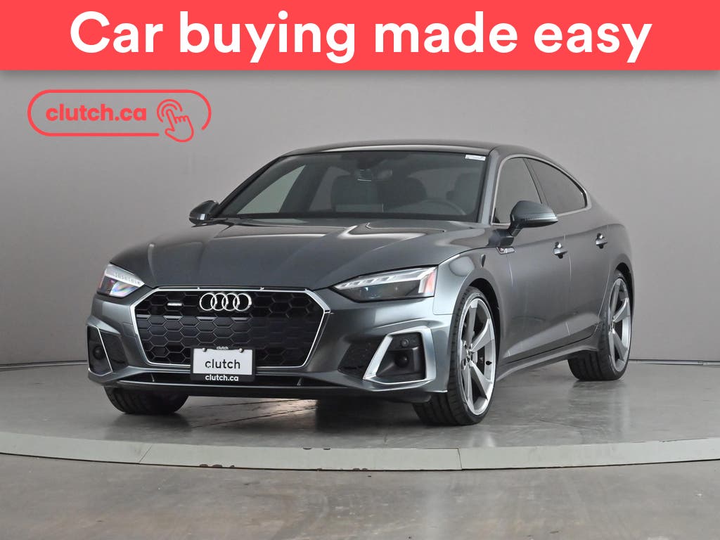 Gray 2024 Audi A5 Sportback Sedan Automatic