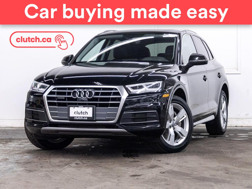 Black 2018 Audi Q5 2.0 TFSI quattro Technik SUV / Crossover Automatic