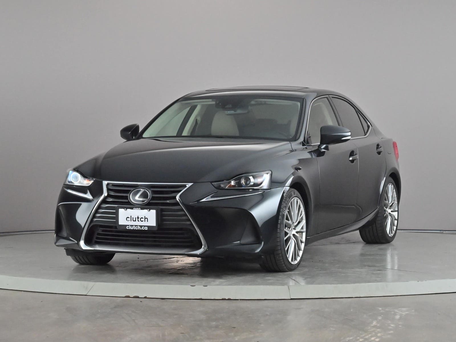 Black 2018 Lexus IS Sedan All-Wheel Drive Automatic
