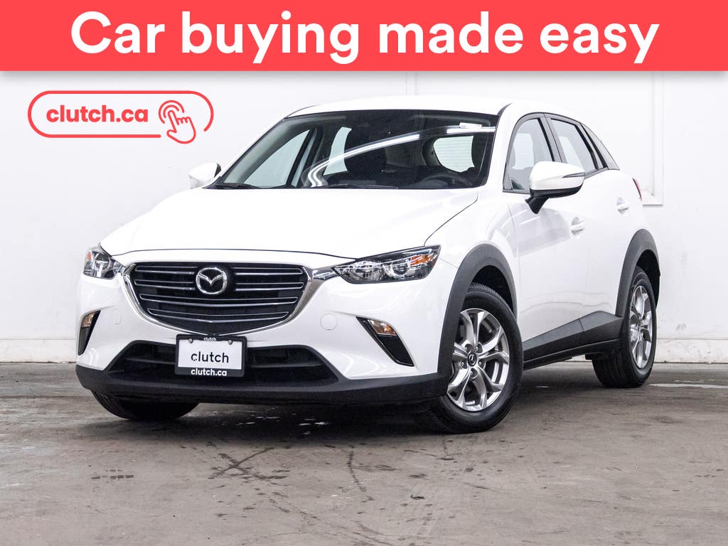 White 2021 Mazda CX-3 GS AWD SUV / Crossover Automatic