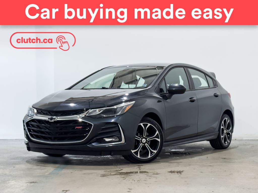 Gray 2019 Chevrolet Cruze Hatchback Front-Wheel Drive Automatic