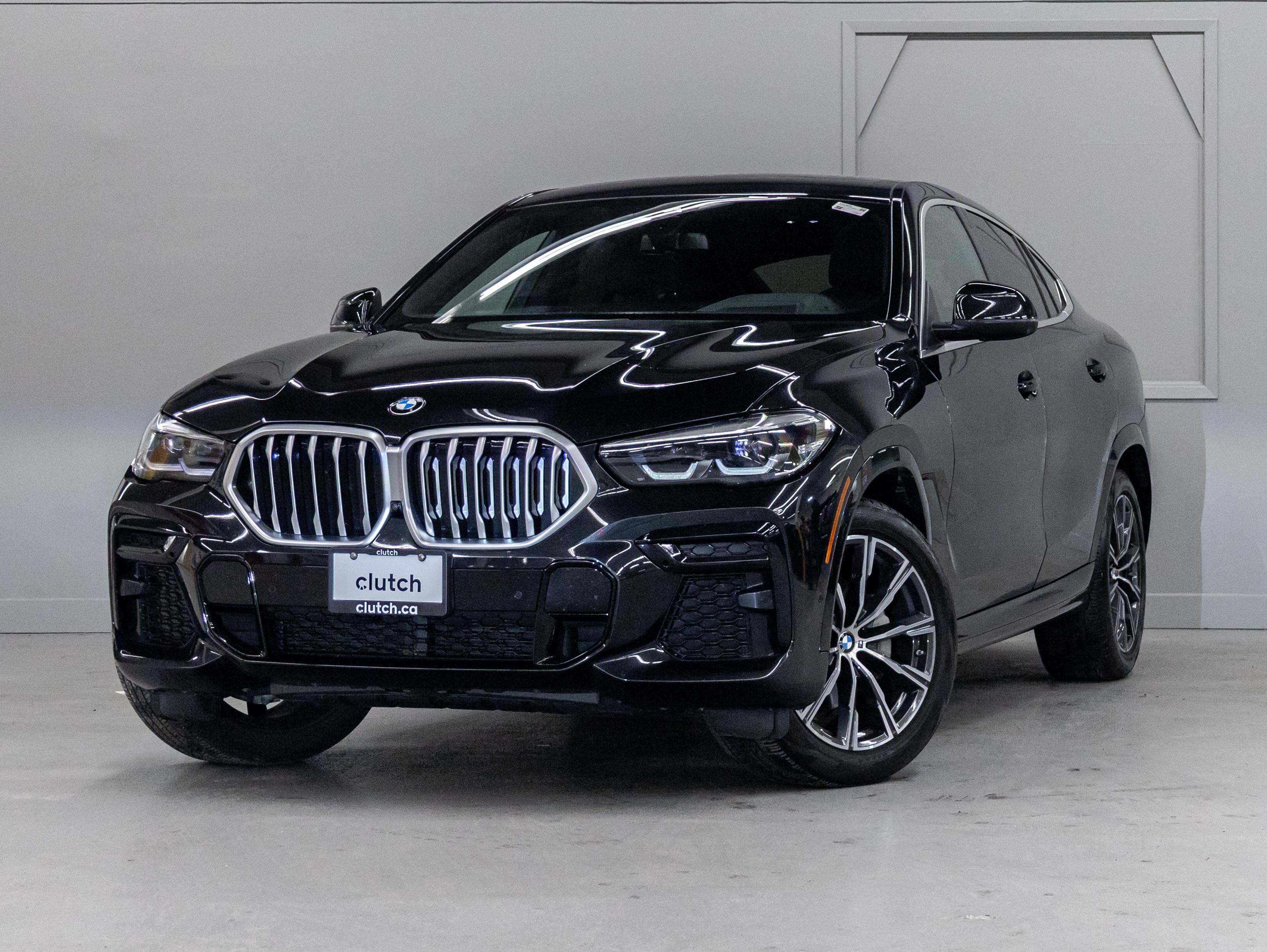 Black 2022 BMW X6 SUV / Crossover All-Wheel Drive Automatic