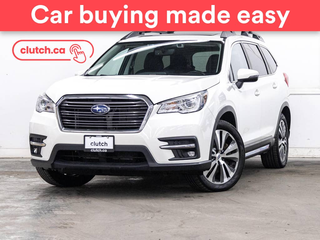 White 2021 Subaru Ascent Limited 7-Passenger AWD SUV / Crossover All-Wheel Drive Automatic