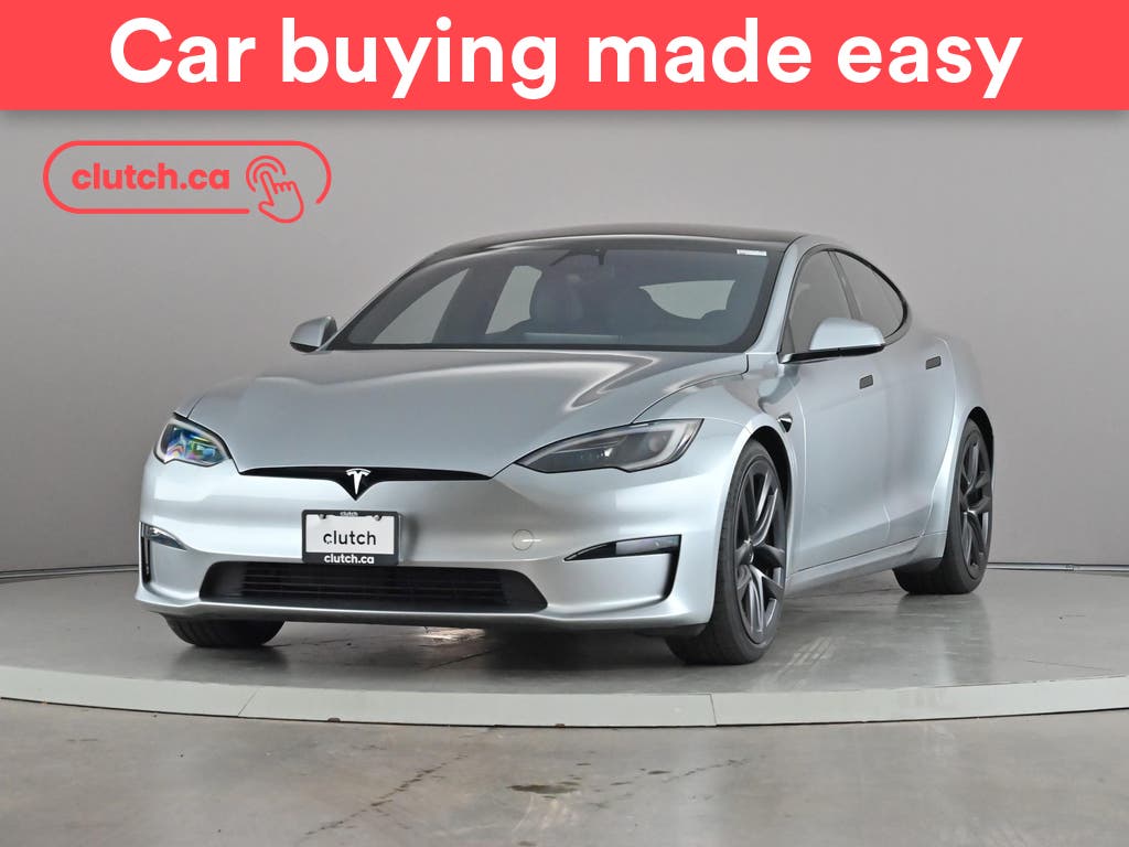 Silver 2024 Tesla Model S Sedan All-Wheel Drive Automatic