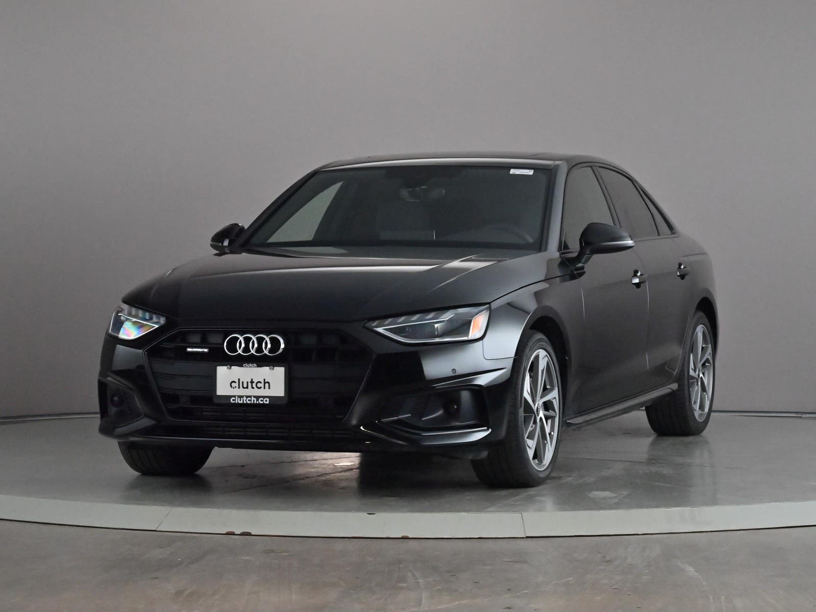 Black 2023 Audi A4 Sedan  Automatic