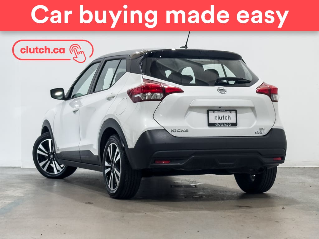 White 2019 Nissan Kicks SUV / Crossover Front-Wheel Drive Automatic