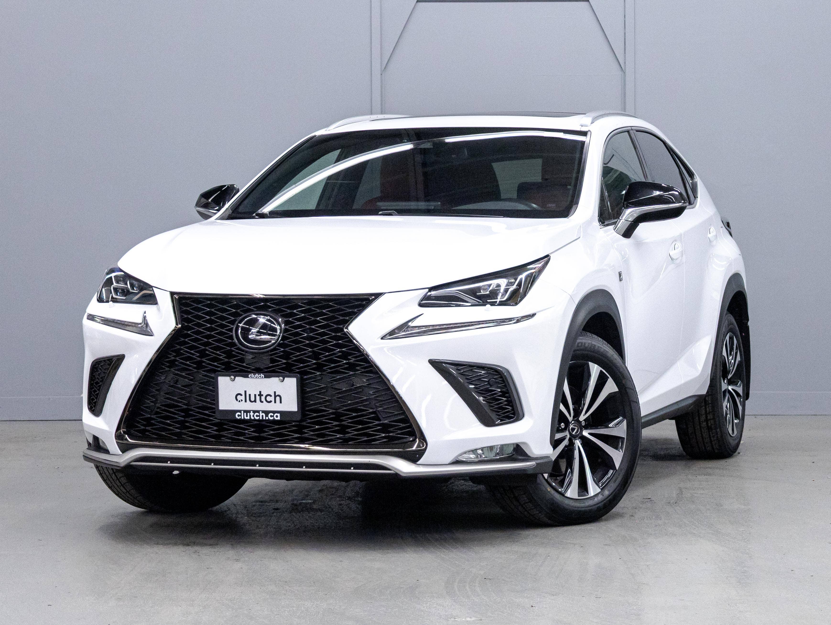 White 2019 Lexus NX SUV / Crossover All-Wheel Drive Automatic