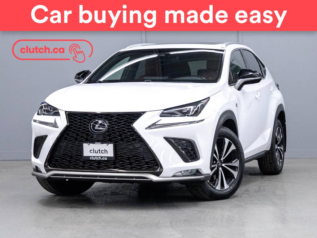 White 2019 Lexus NX SUV / Crossover All-Wheel Drive Automatic