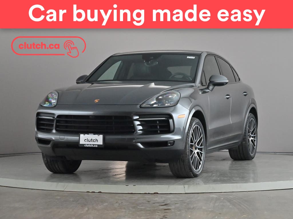Gray 2021 Porsche Cayenne Coupe Coupe All-Wheel Drive Automatic