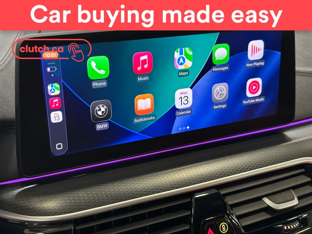 Black 2023 BMW 5 Series Sedan All-Wheel Drive Automatic
