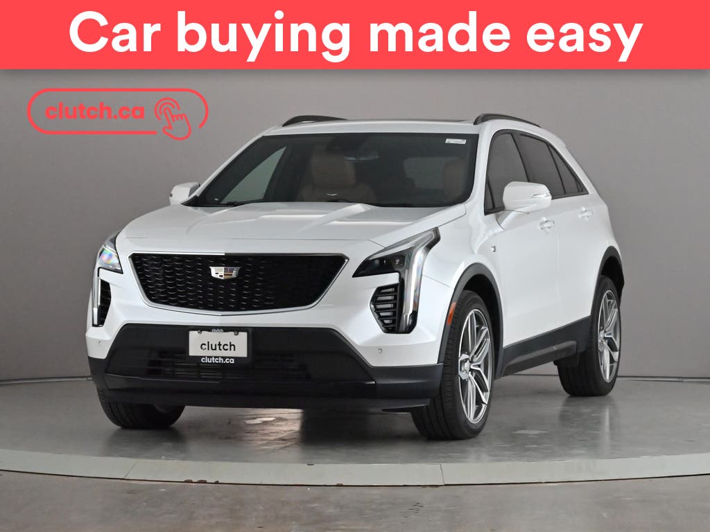 White 2023 Cadillac XT4 SUV / Crossover Four-Wheel Drive Automatic