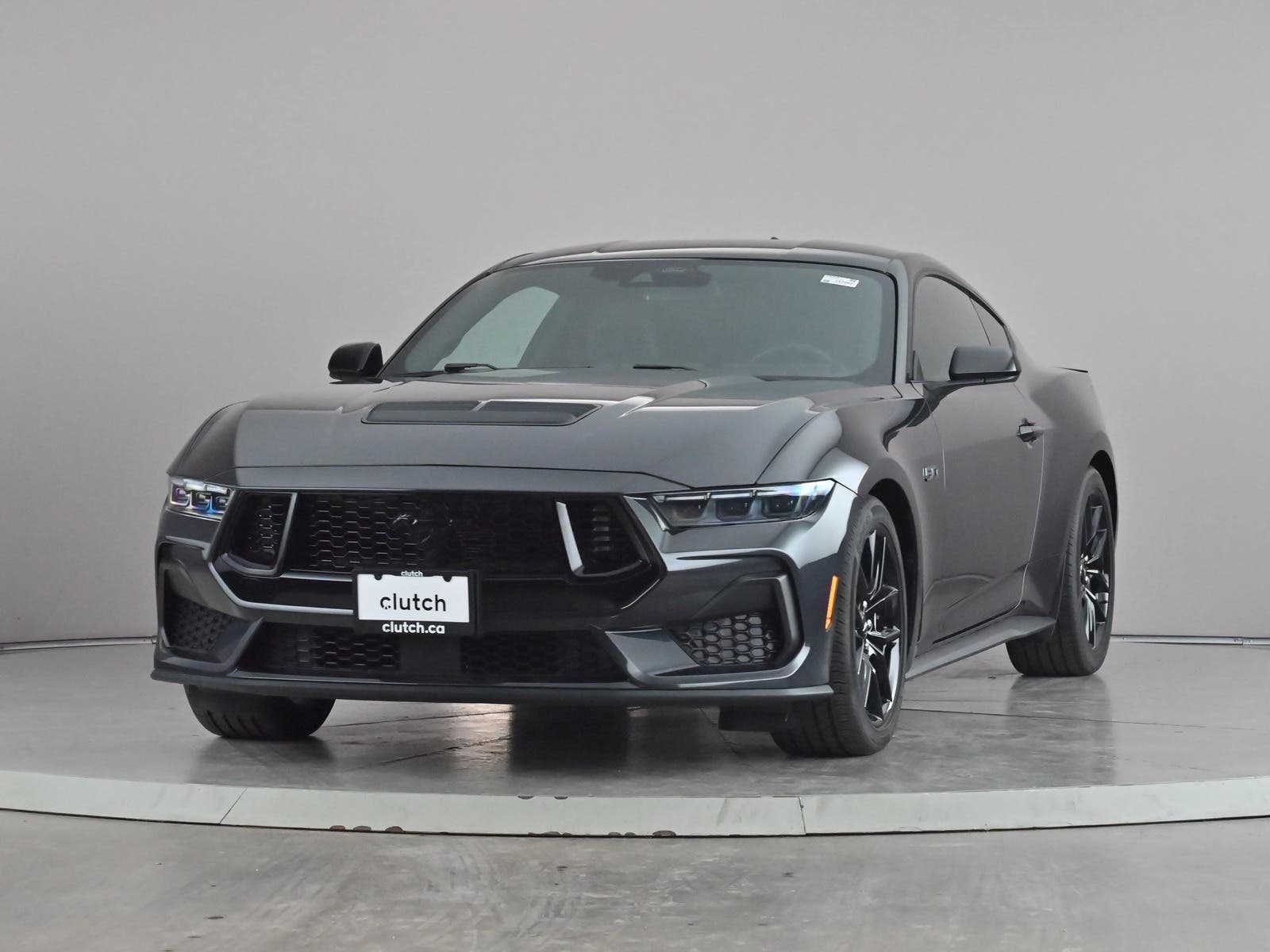 Black 2024 Ford Mustang Coupe Rear-Wheel Drive Automatic