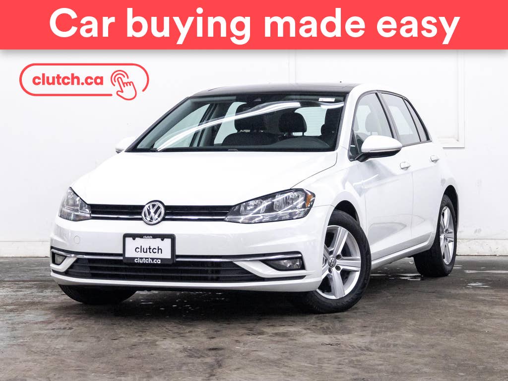 White 2020 Volkswagen Golf Highline FWD Hatchback Automatic