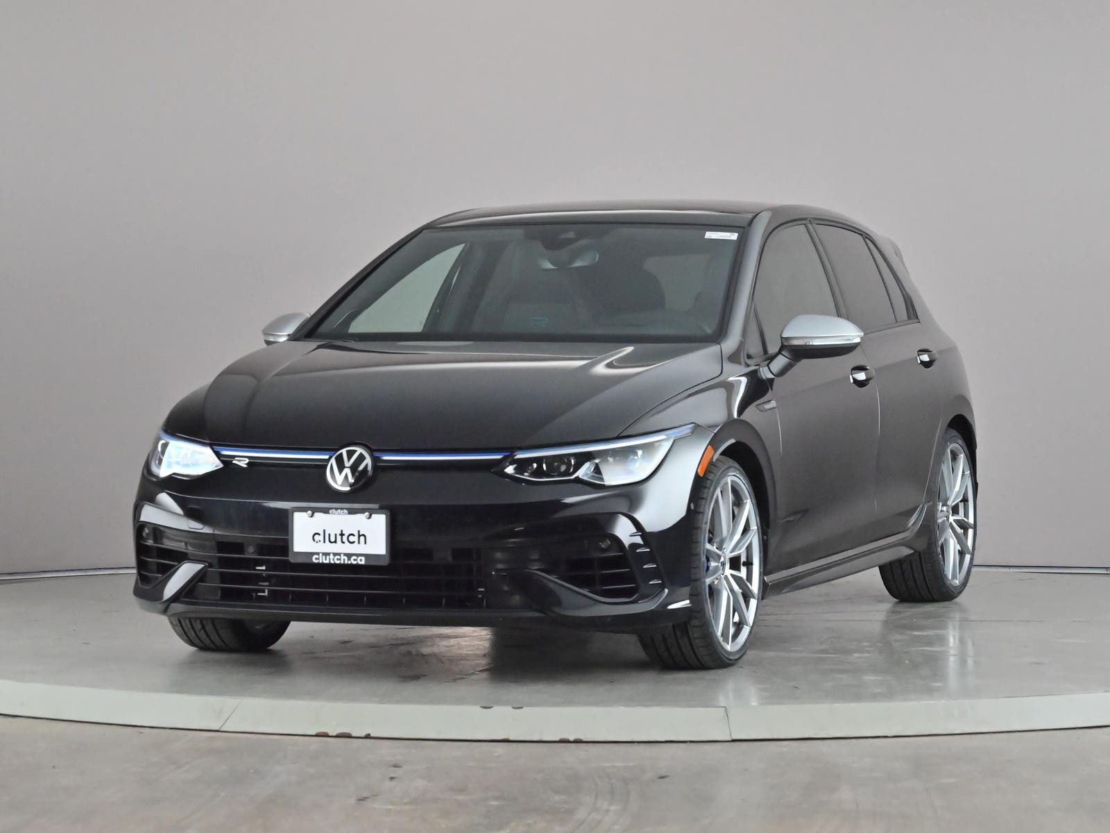 Black 2024 Volkswagen Golf R Hatchback All-Wheel Drive Manual