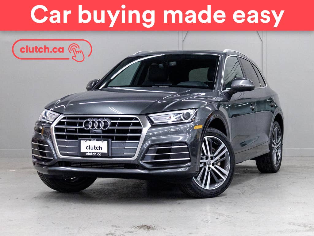 Gray 2018 Audi Q5 SUV / Crossover Automatic