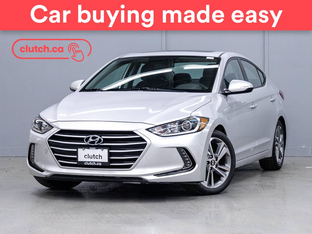 Silver 2017 Hyundai Elantra Sedan Automatic