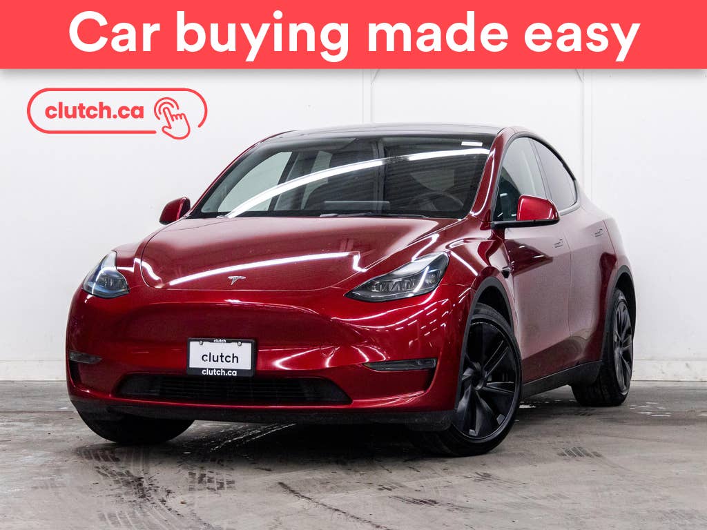 Red 2024 Tesla Model Y SUV / Crossover Rear-Wheel Drive Automatic