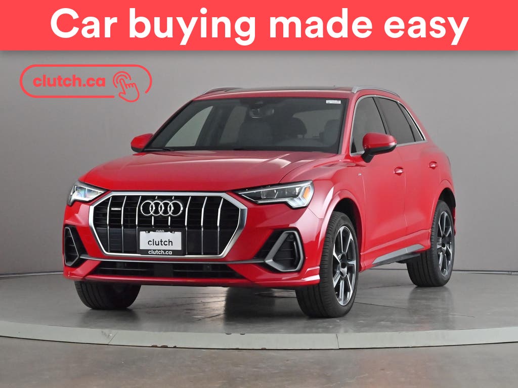 Red 2021 Audi Q3 SUV / Crossover Automatic
