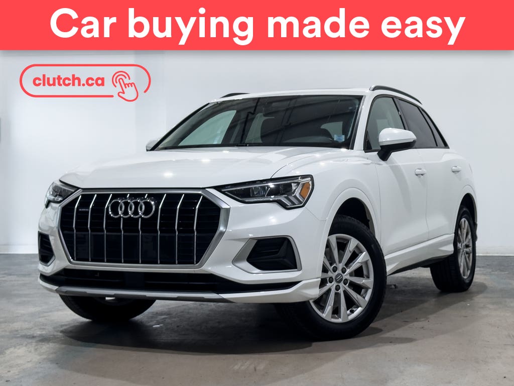 White 2020 Audi Q3 SUV / Crossover Automatic