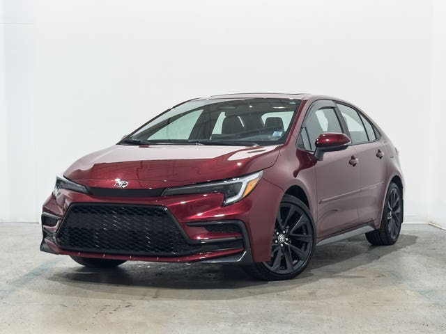 Red 2023 Toyota Corolla