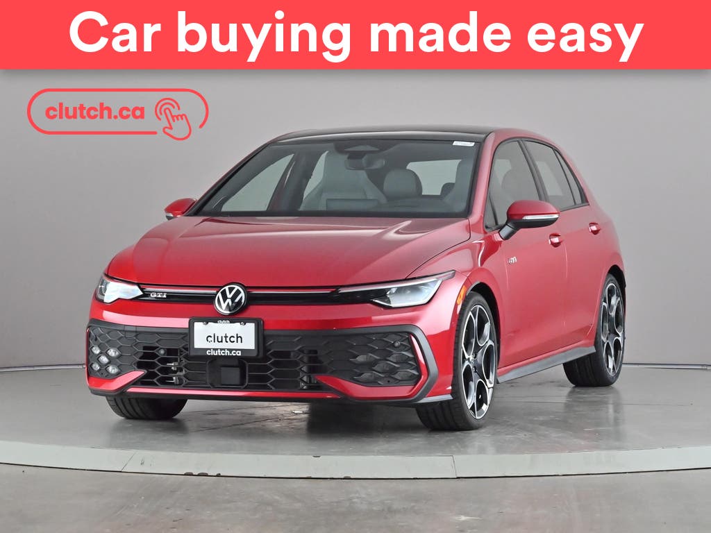 Red 2026 Volkswagen Golf GTI Hatchback Front-Wheel Drive Automatic