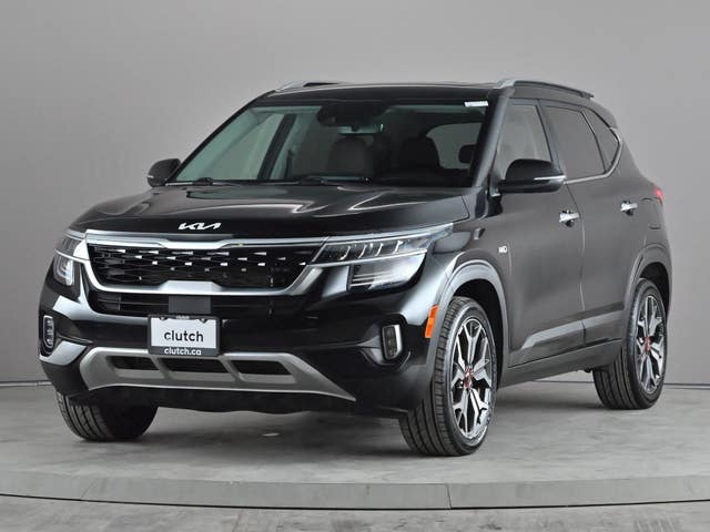 Kia Seltos SX Turbo w/Burgundy Interior