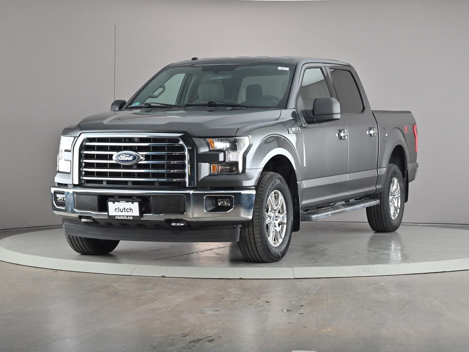 Gray 2017 Ford F-150 Pickup Truck Four-Wheel Drive Automatic