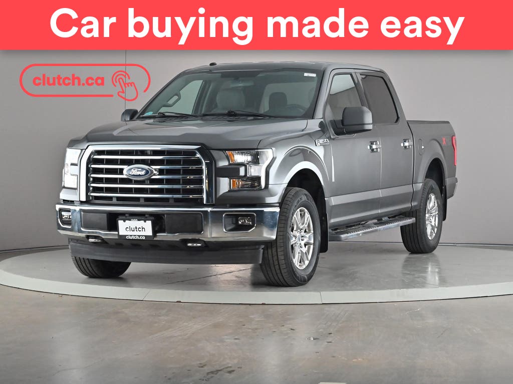 Gray 2017 Ford F-150 Pickup Truck Four-Wheel Drive Automatic
