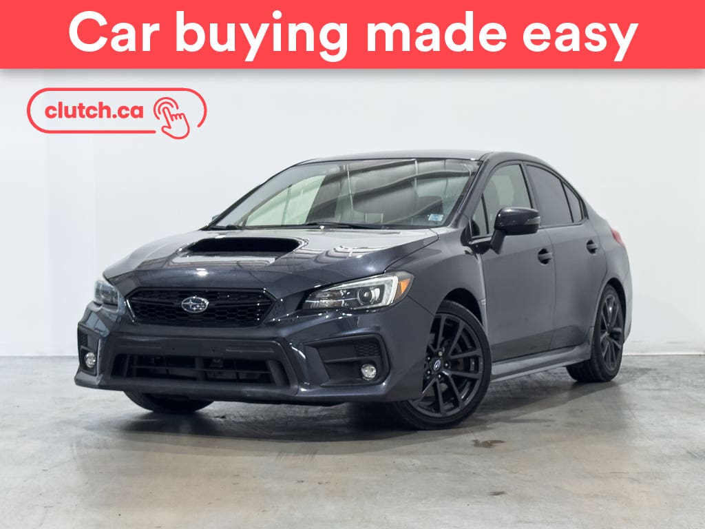 Gray 2018 Subaru WRX Sport Sedan Manual
