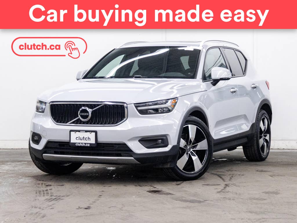 White 2020 Volvo XC40 SUV / Crossover All-Wheel Drive Automatic