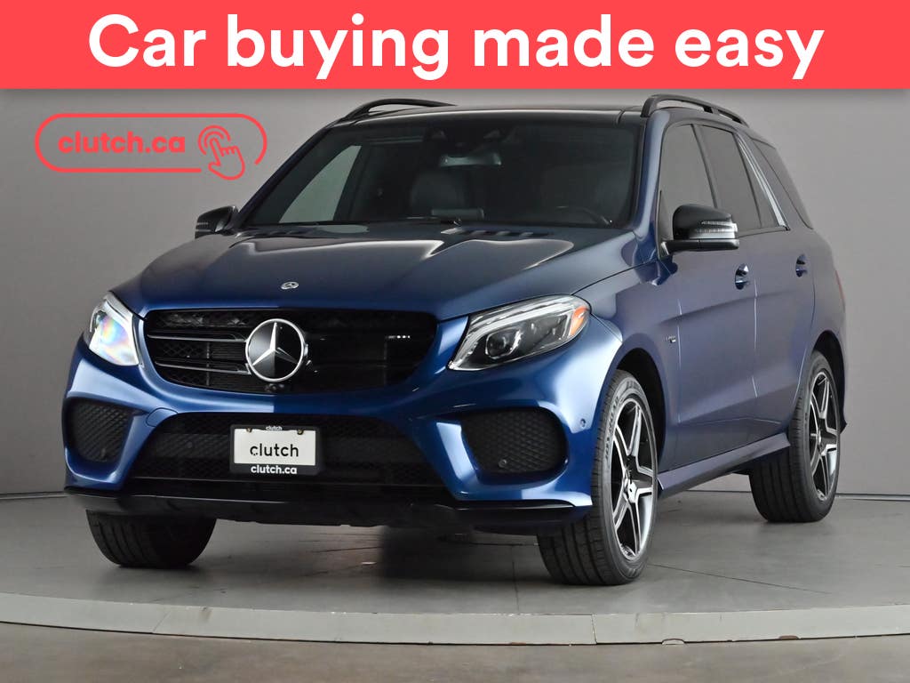 Blue 2018 Mercedes-Benz GLE SUV / Crossover All-Wheel Drive Automatic