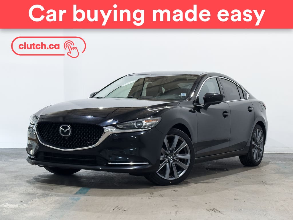 Black 2020 Mazda MAZDA6 Sedan Automatic