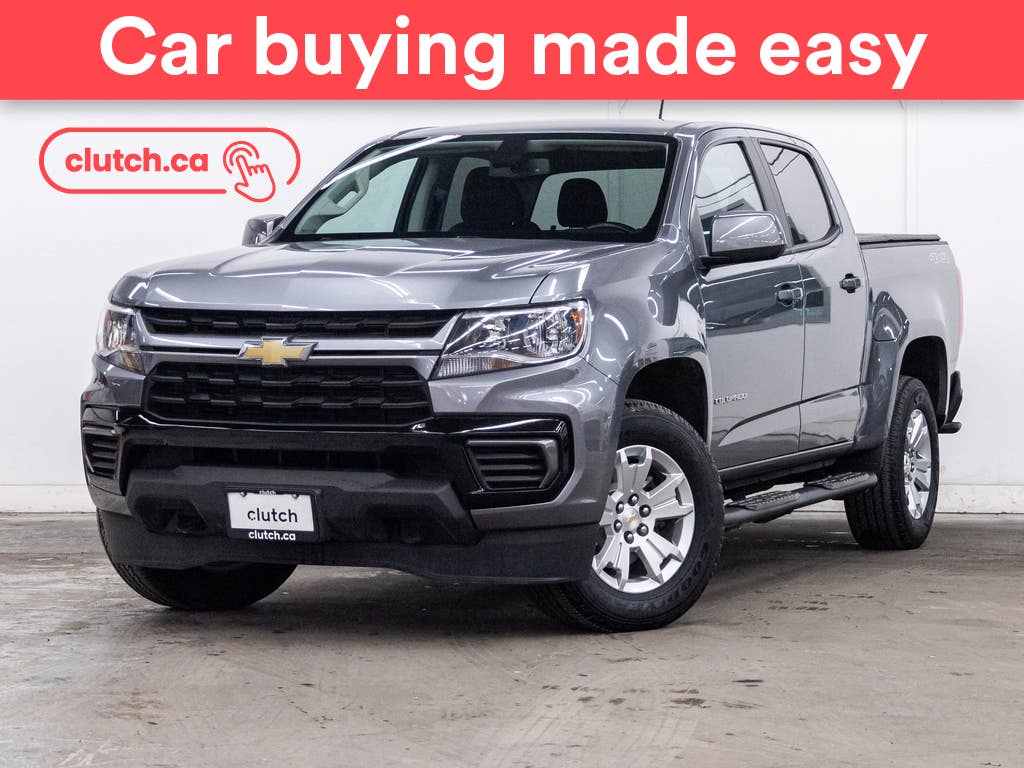 Gray 2022 Chevrolet Colorado Pickup Truck Four-Wheel Drive Automatic