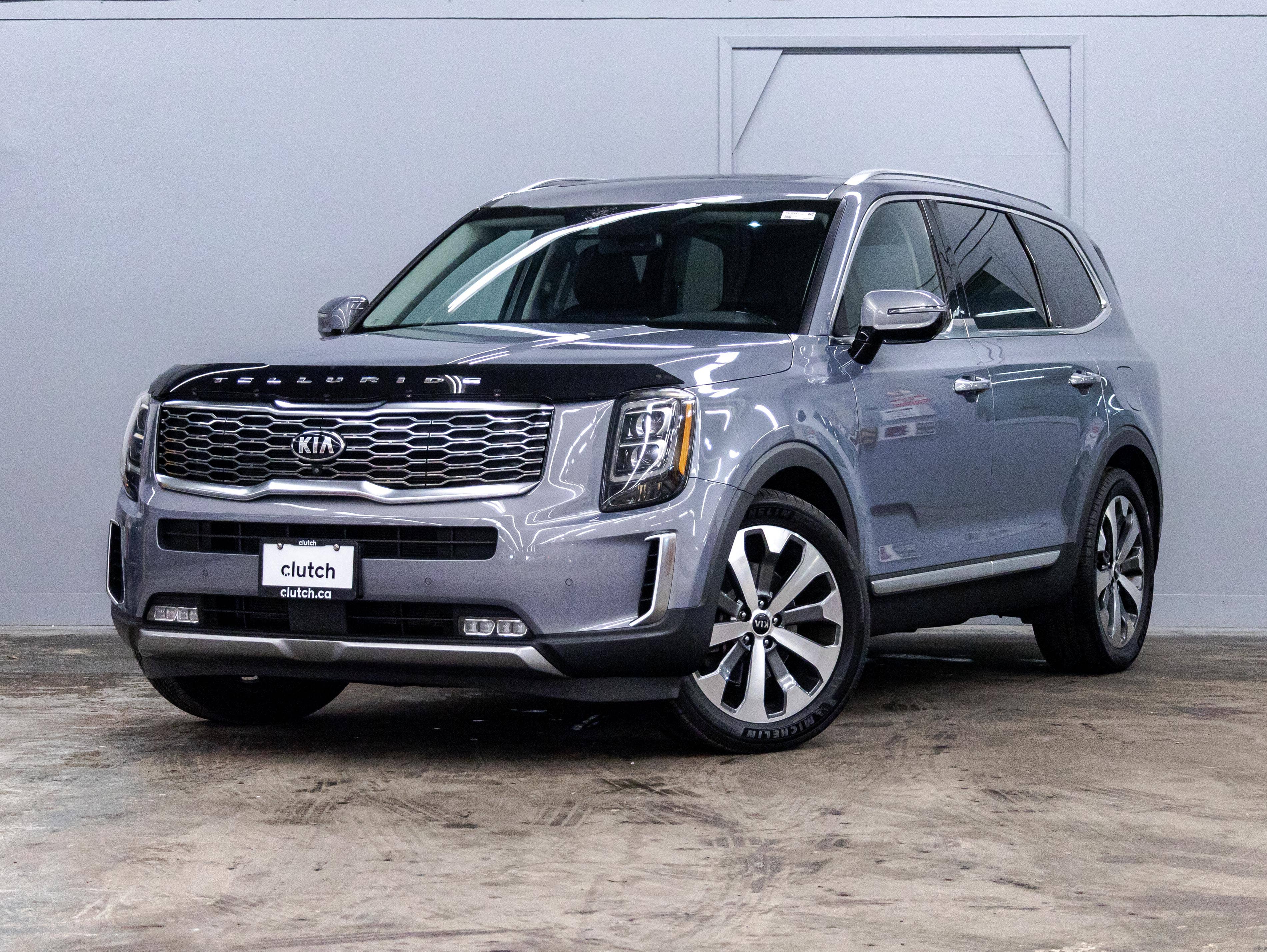 Gray 2020 Kia Telluride SUV / Crossover All-Wheel Drive Automatic