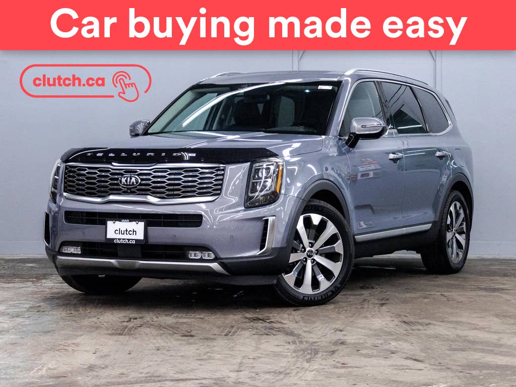 Gray 2020 Kia Telluride SUV / Crossover All-Wheel Drive Automatic