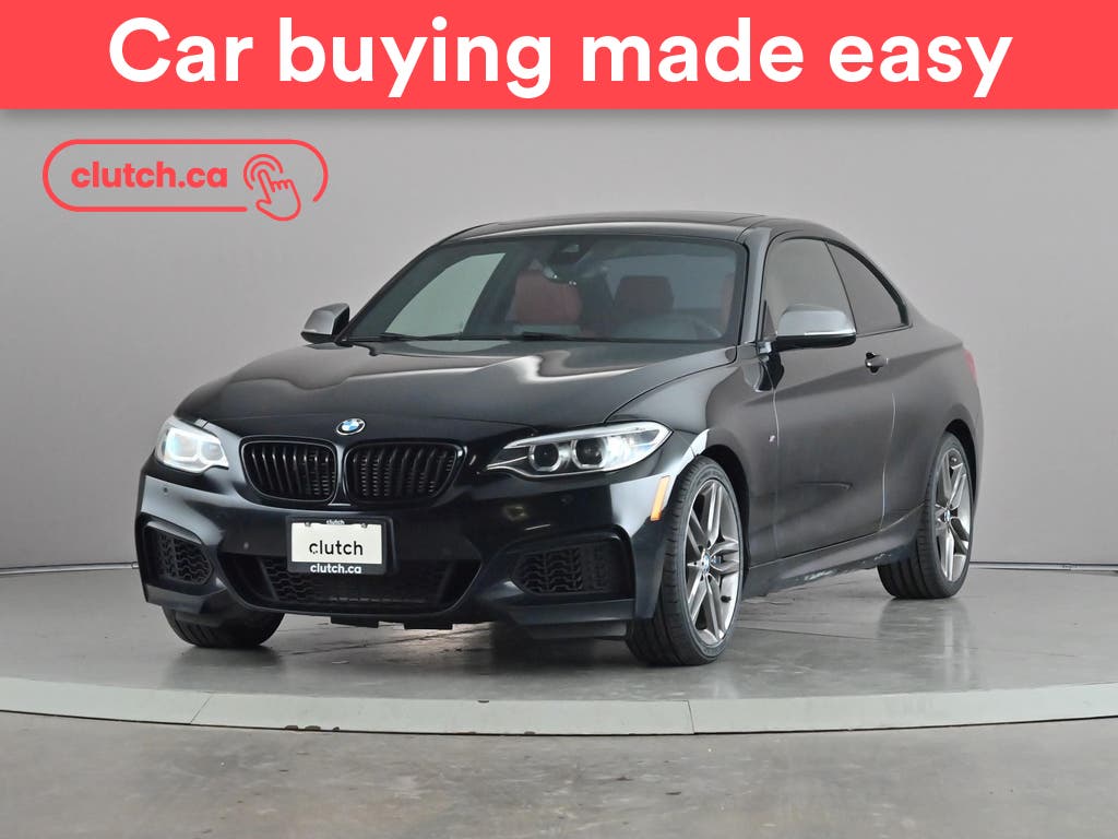 Black 2017 BMW 2 Series Coupe All-Wheel Drive Automatic