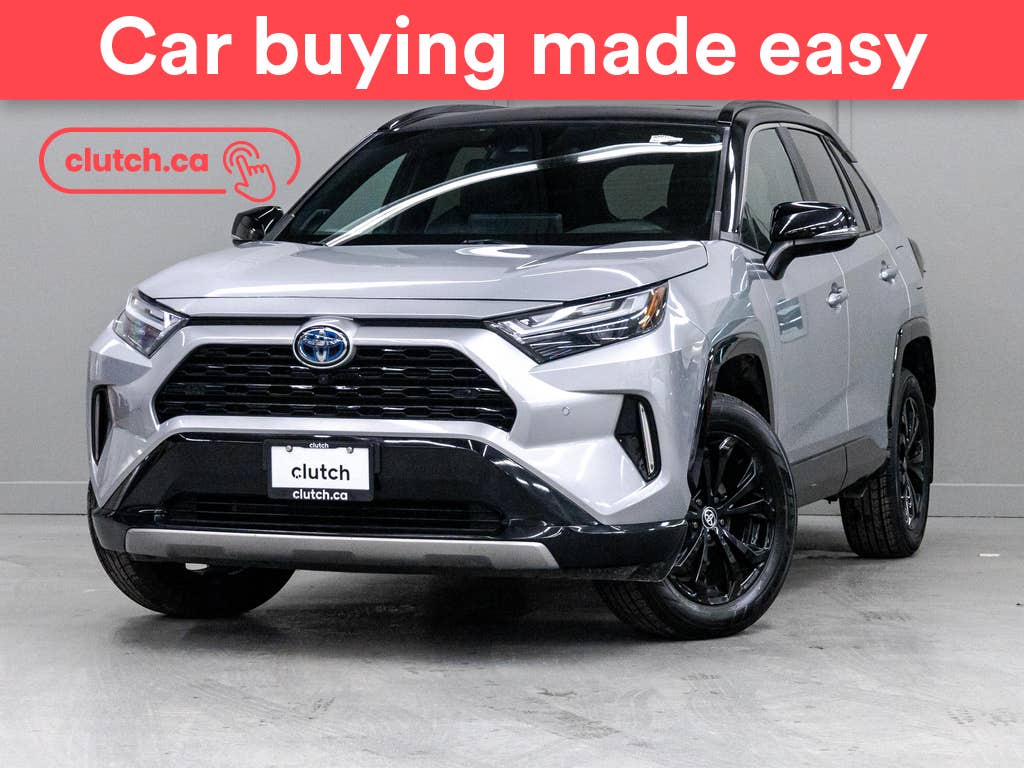 Silver 2024 Toyota RAV4 Hybrid SUV / Crossover All-Wheel Drive Automatic
