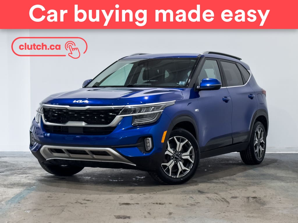 Blue 2022 Kia Seltos SUV / Crossover Automatic