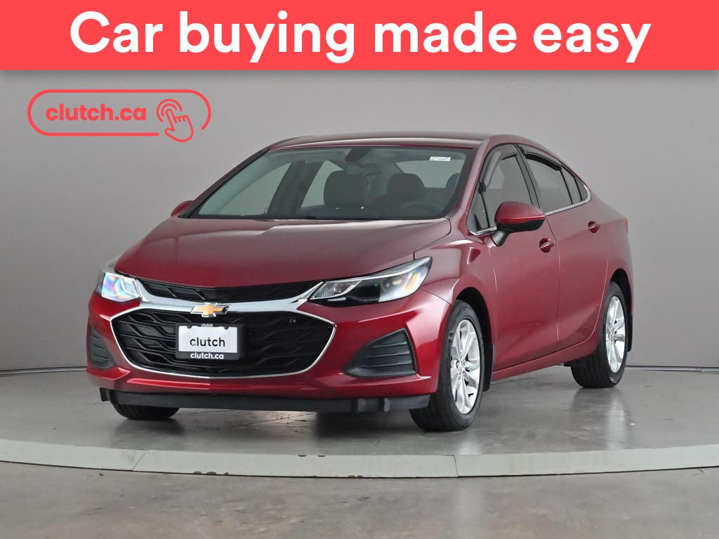 Red 2019 Chevrolet Cruze Sedan Front-Wheel Drive Automatic