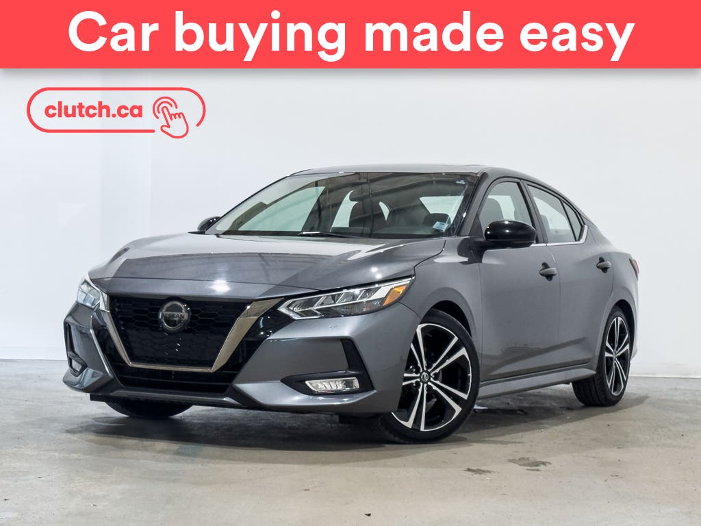 Gray 2020 Nissan Sentra Sedan Front-Wheel Drive Automatic