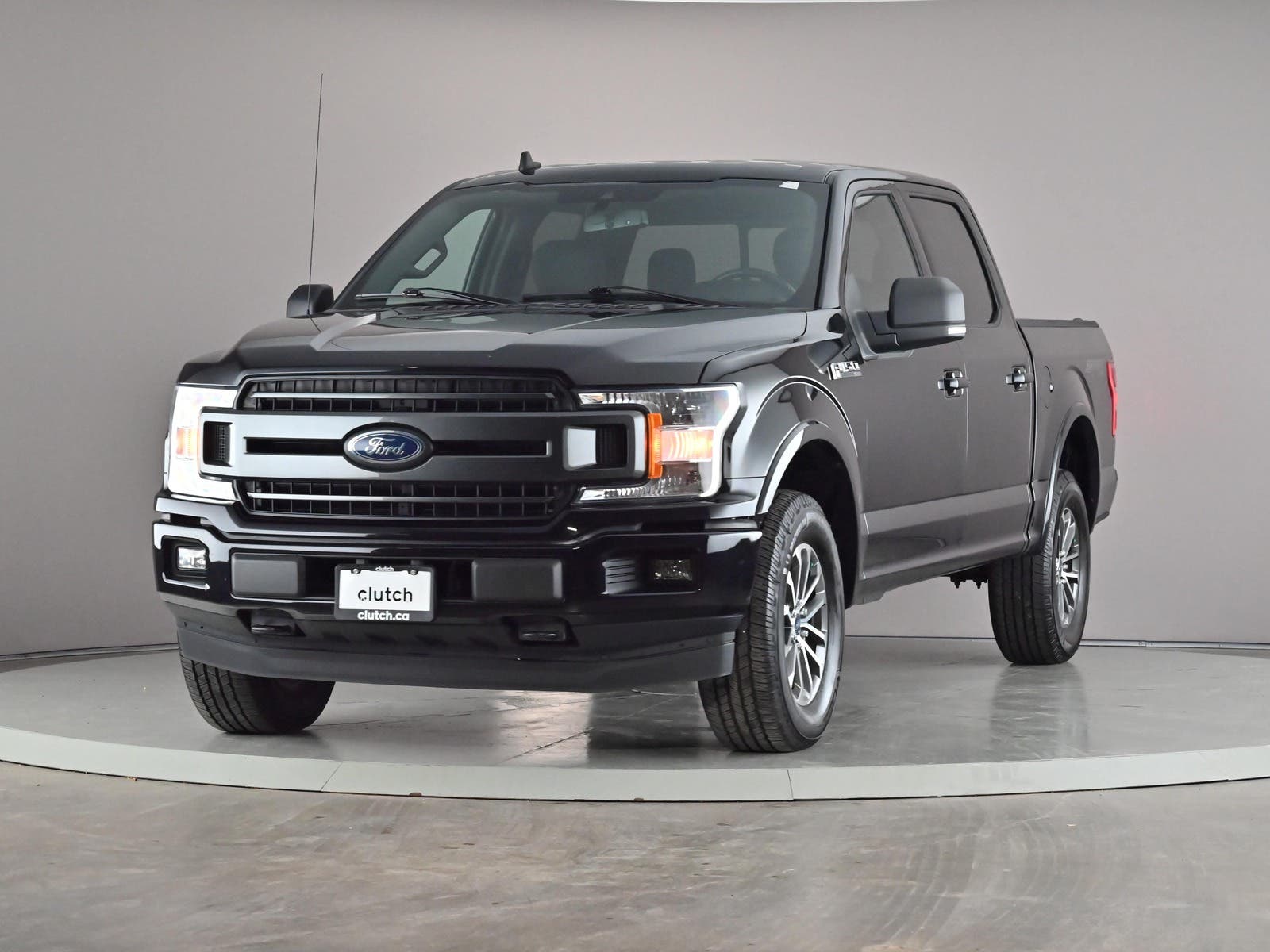Black 2020 Ford F-150 Pickup Truck Four-Wheel Drive Automatic