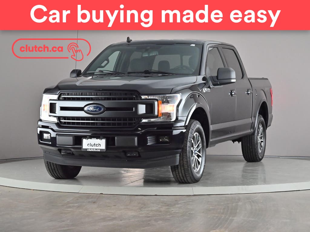 Black 2020 Ford F-150 Pickup Truck Four-Wheel Drive Automatic