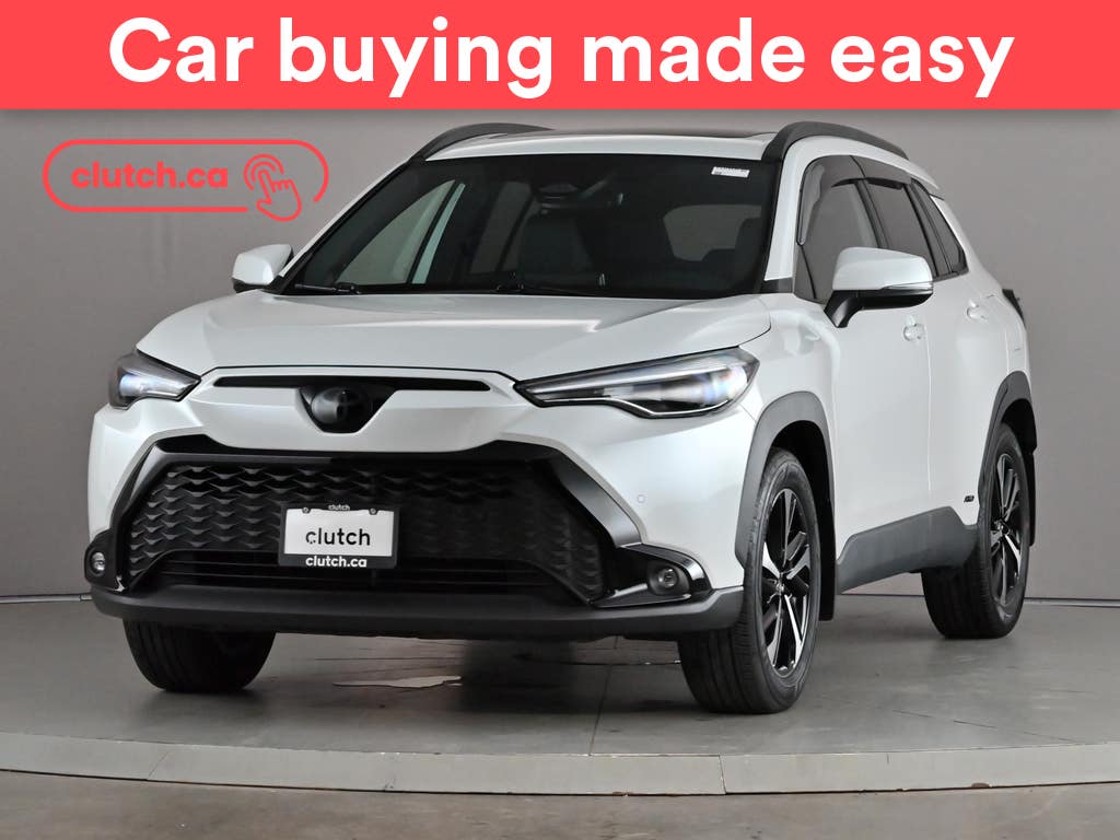 White 2024 Toyota Corolla Cross Hybrid SUV / Crossover All-Wheel Drive Automatic