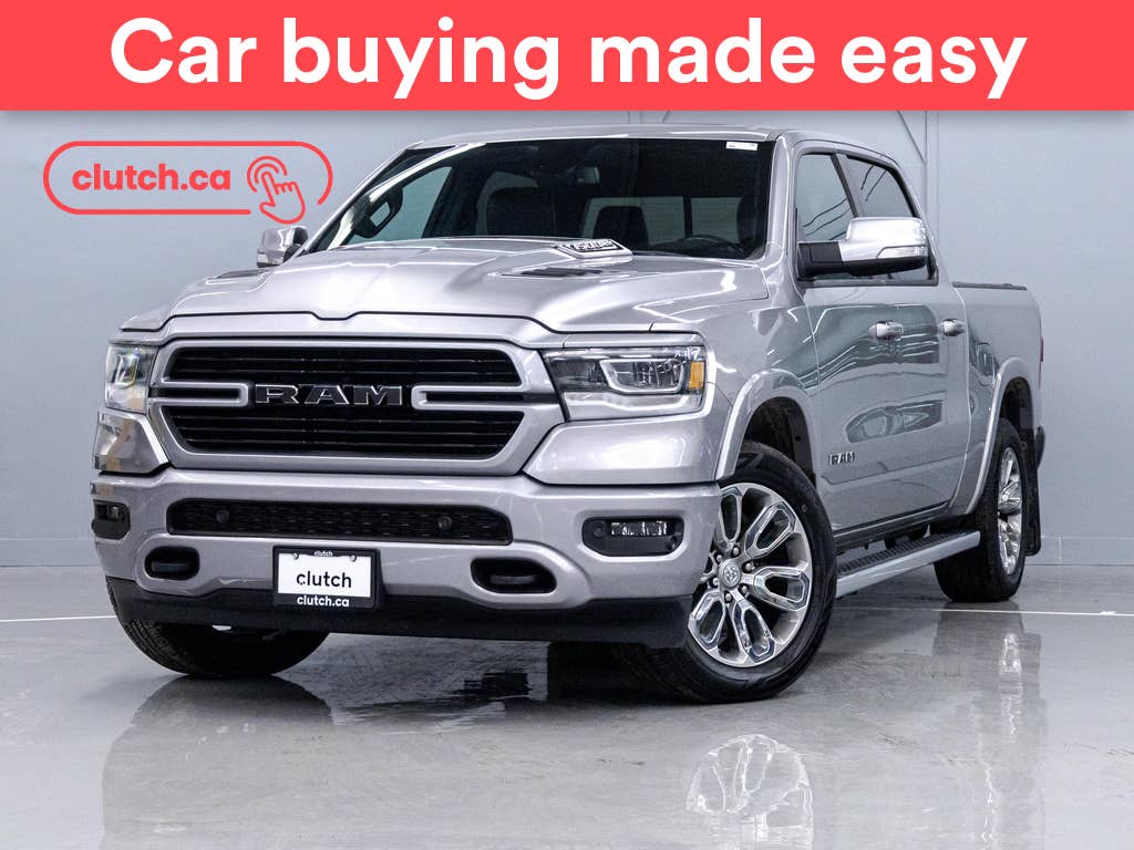 Silver 2019 RAM 1500 Pickup Truck Four-Wheel Drive Automatic
