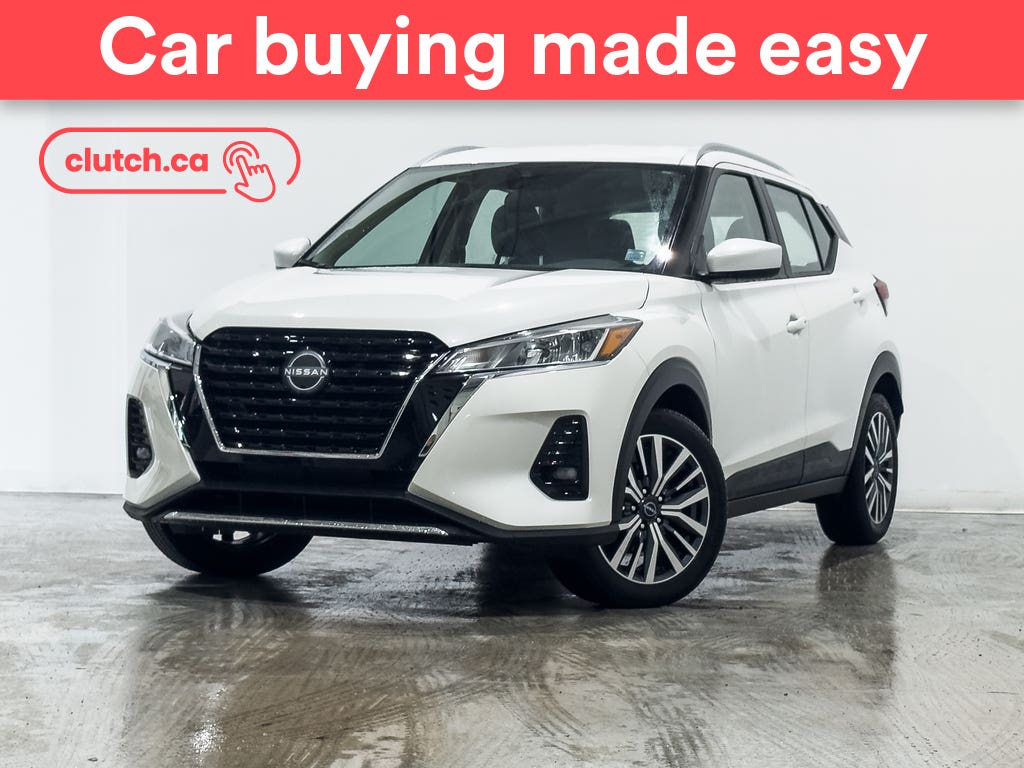 White 2024 Nissan Kicks SUV / Crossover Front-Wheel Drive Automatic