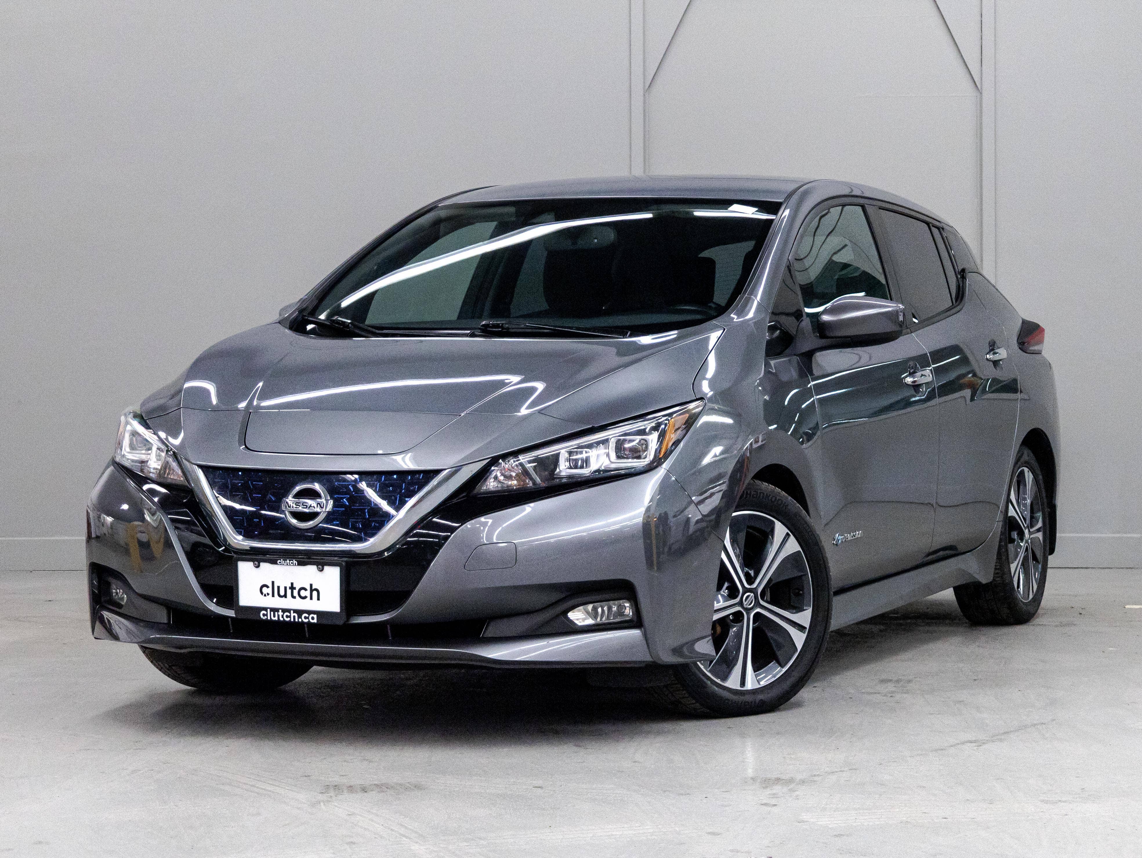 Gray 2018 Nissan LEAF Hatchback Front-Wheel Drive Automatic