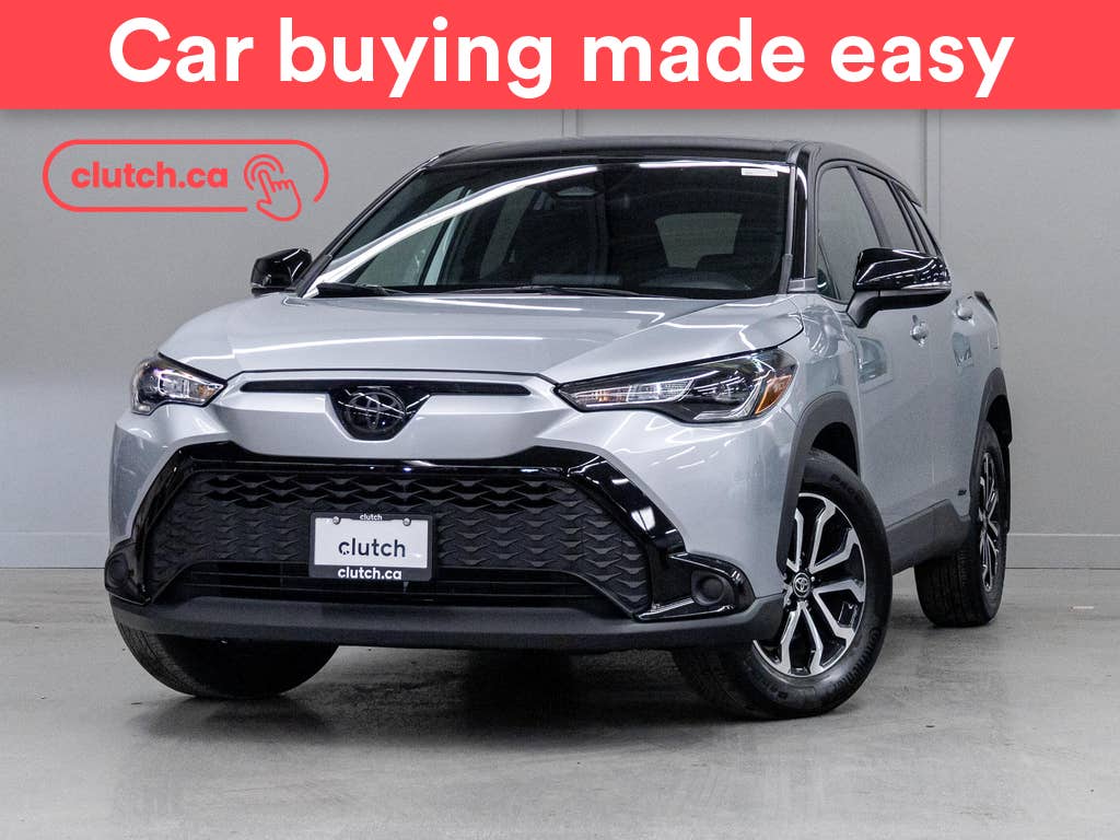 Silver 2024 Toyota Corolla Cross Hybrid SUV / Crossover All-Wheel Drive Automatic