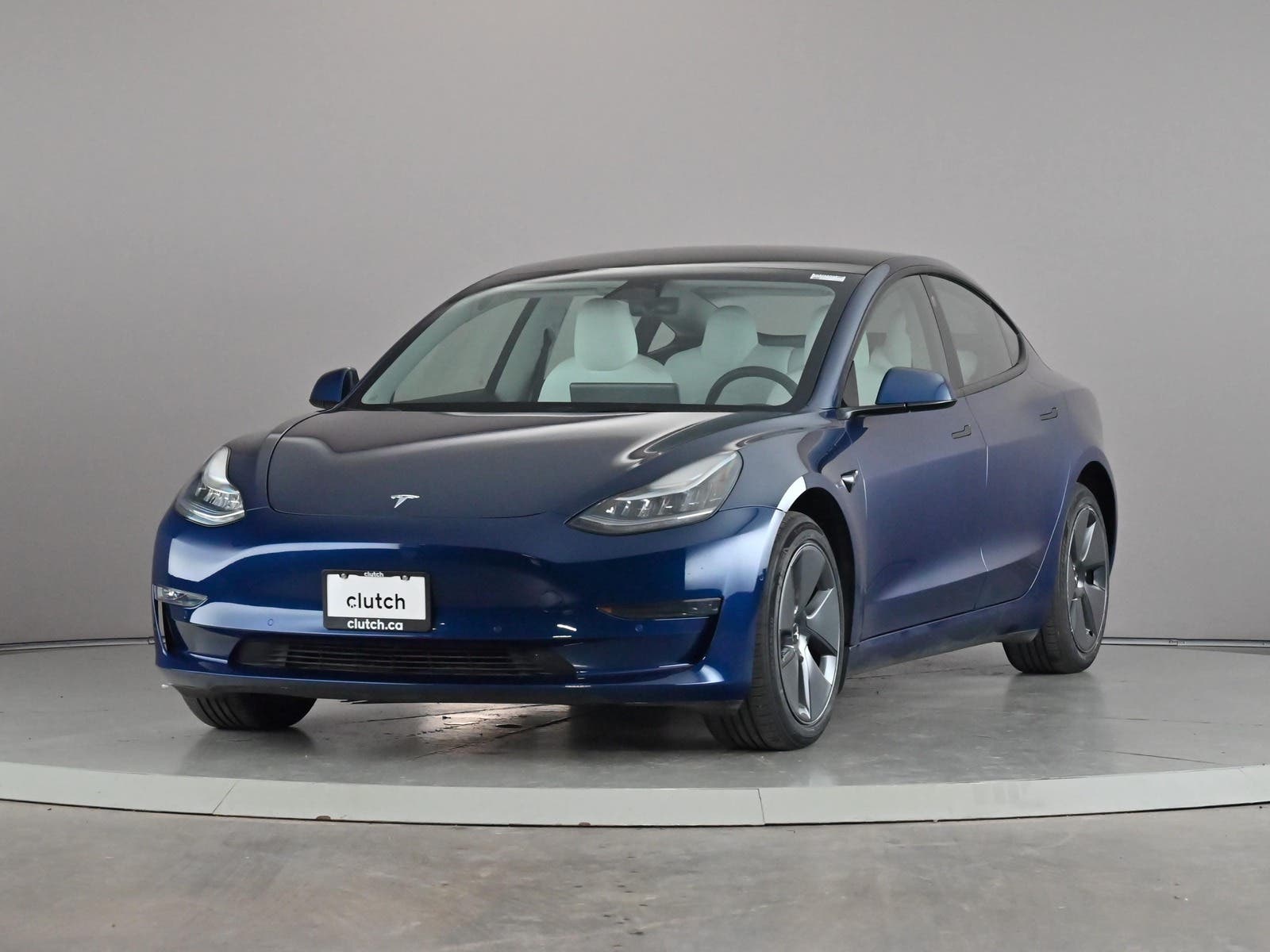 Blue 2022 Tesla Model 3 Sedan All-Wheel Drive Automatic