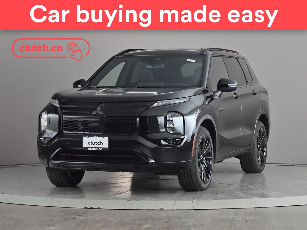 Black 2026 Mitsubishi Outlander Hybrid Plug-in SUV / Crossover Automatic