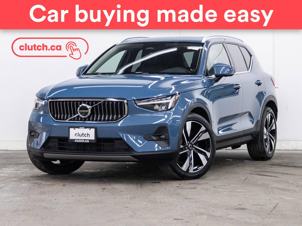 Blue 2023 Volvo XC40 B5 Plus Bright Theme AWD SUV / Crossover All-Wheel Drive Automatic